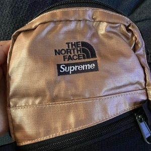 The North Face Supreme Crossbody bag Rose Gold
